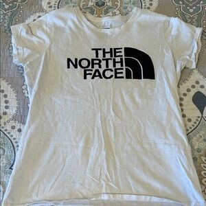 The North Face White Cotton Tee